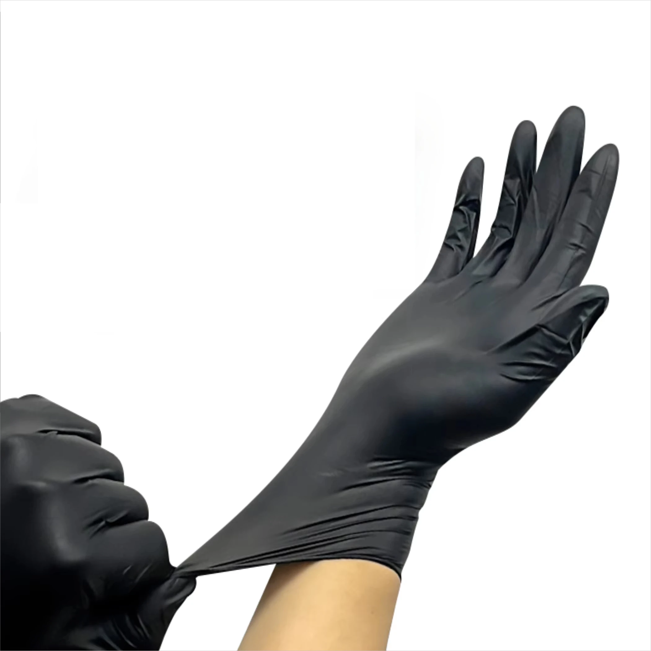 

200Pcs 5Mil 9-inch XS latex-free disposable nitrile gloves, suitable for children, students, sons or daughters