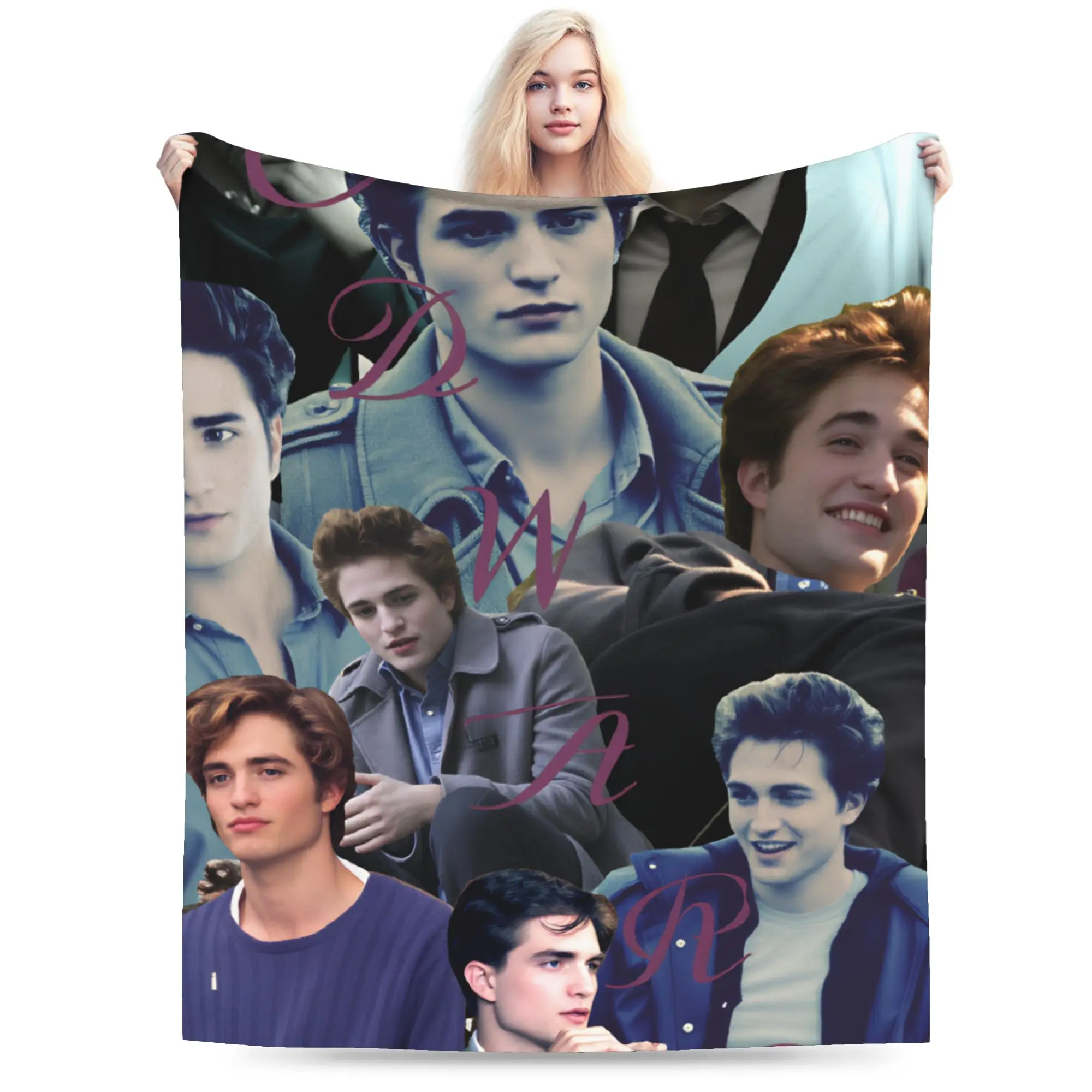 ديكور إدوارد الفانيلا بطانية الشتاء الشفق ساغا لينة دائم رمي بطانية لصبي فتاة الأريكة السرير المفرش أريكة غطاء سرير