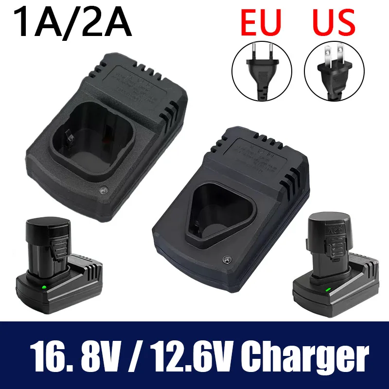 

Универсальное зарядное устройство для электрических дрелей 12.6В 16.8В (США/ЕС), литий-ионное, с поддержкой 100-240В, для дрелей и электроинструментов