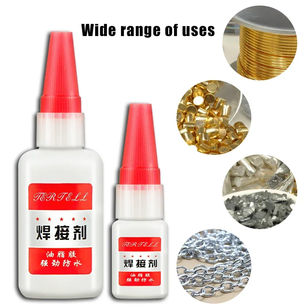 

Welding Glue Plastic Wood Metal Rubber Tire Repair Glue Soldering Agent Mighty Tire Repair Welding Glue 20g/50g