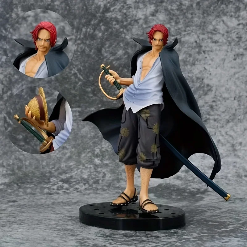 One Piece Shanks Anime Movie Series Character Toys, Family Decorations, Collectible Gifts , Model Manga Anime Figures