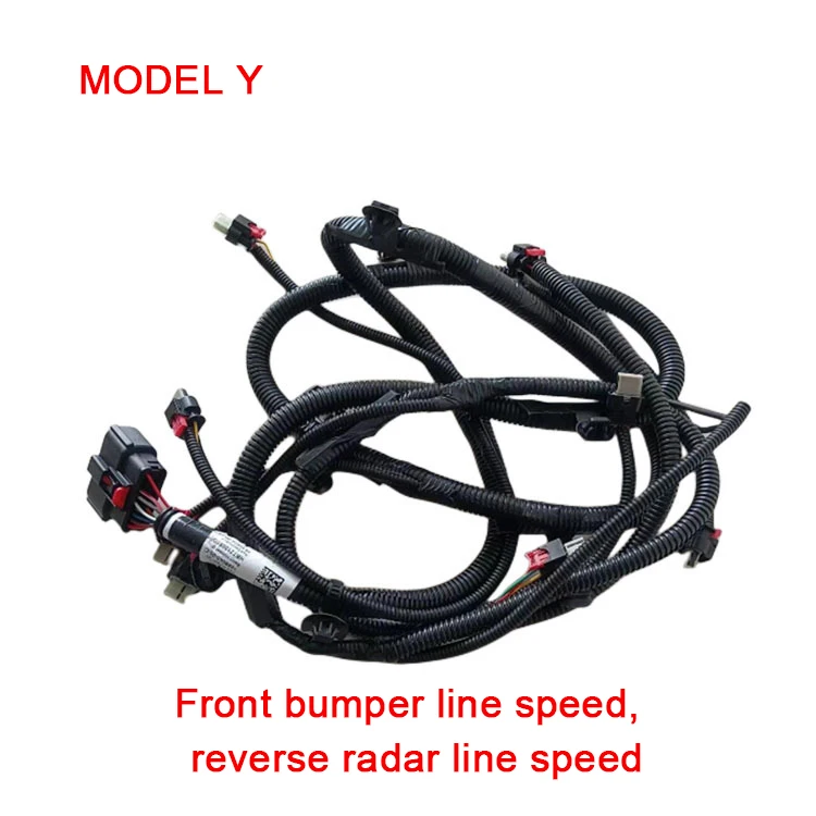 Suitable for Tesla Model Y Front Bumper Line Speed Reversing Radar Line Speed 1489045-00-C