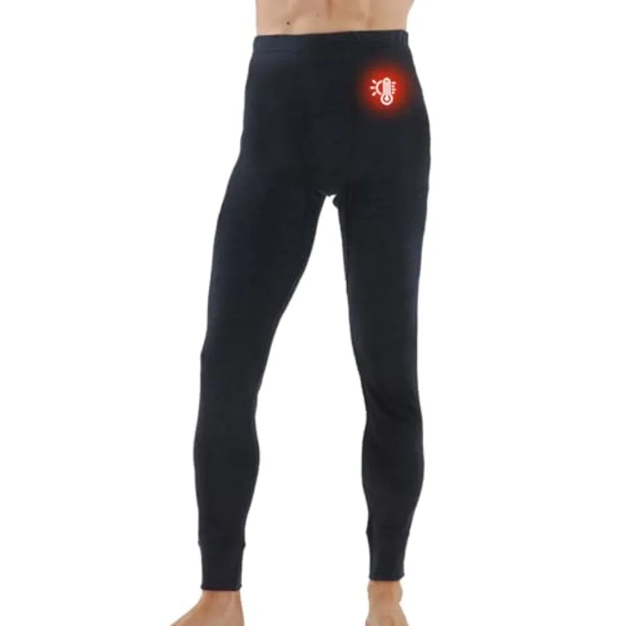 

Merino Protect 100% Merino Wool Base Layer Men Thermal Long Underwear Soft Long Johns for Hunting Hiking