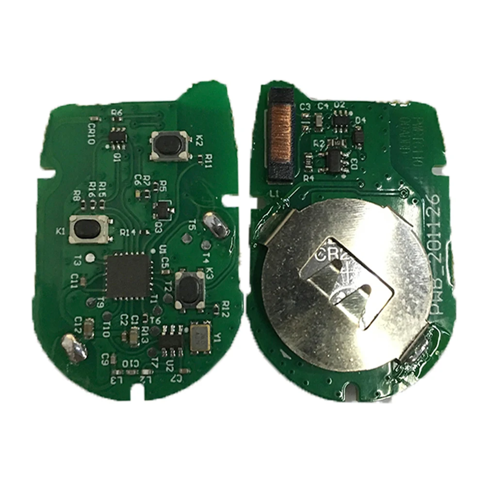 DIYKEY-mando a distancia para coche, dispositivo con Chip 4D63 inteligente, 2006 MHz, 6C1T15K601AG 6CIT15K601 para Ford Transit WM VM 2007 2008 2009