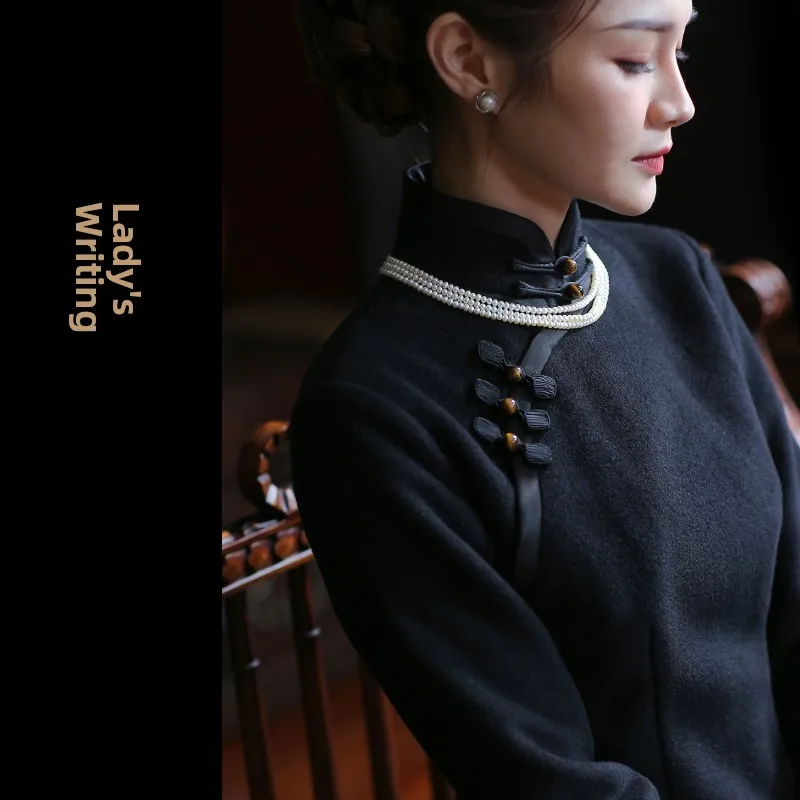 Ele Long Woolen Cam… - image