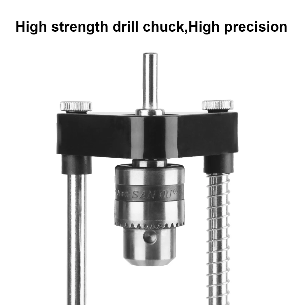 Aluminum Alloy Perforator Drill Template Guide Tool Portable Woodworking Punch Locator Convenient Drill Bit Holder Drill Locator