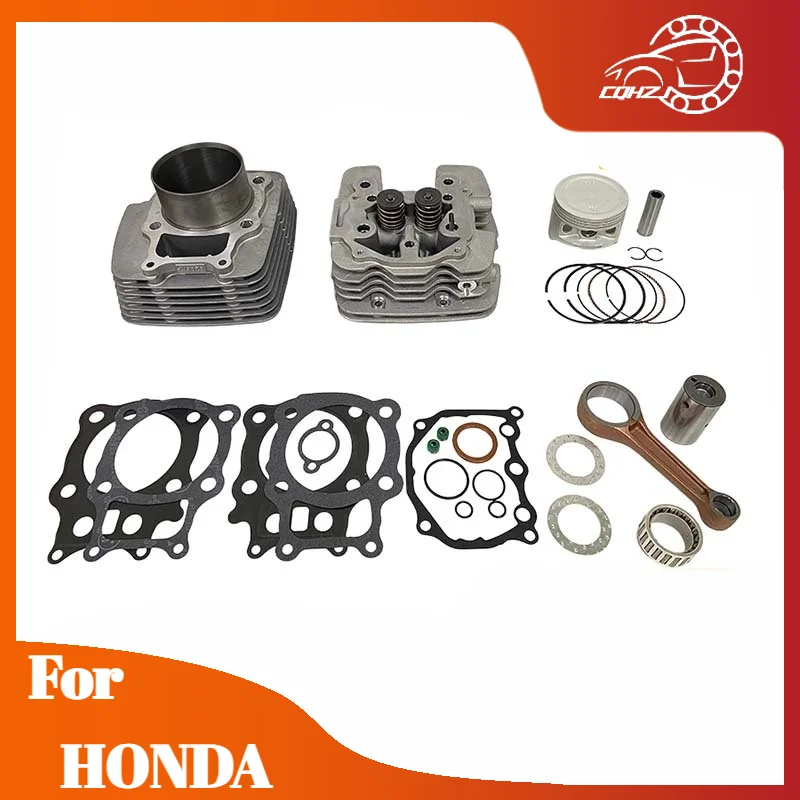 78.5mm Engine Cylinder Head Block Connecting Rod Piston Gasket Rebuild Kit For Honda Rancher TRX350 TRX350 FA FM 12100-HN5-670
