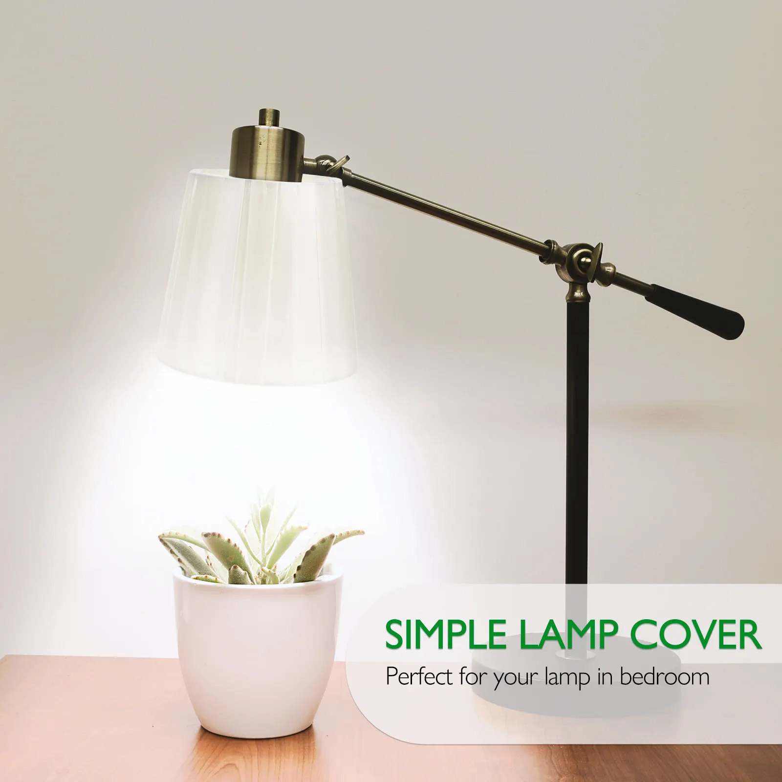 

1 шт. Изысканный тканевый абажур-клипса для лампы, чехол для лампы для внутреннего освещения: настенных, напольных, потолочных светильников, для спальни, гостиной, домашнего декора