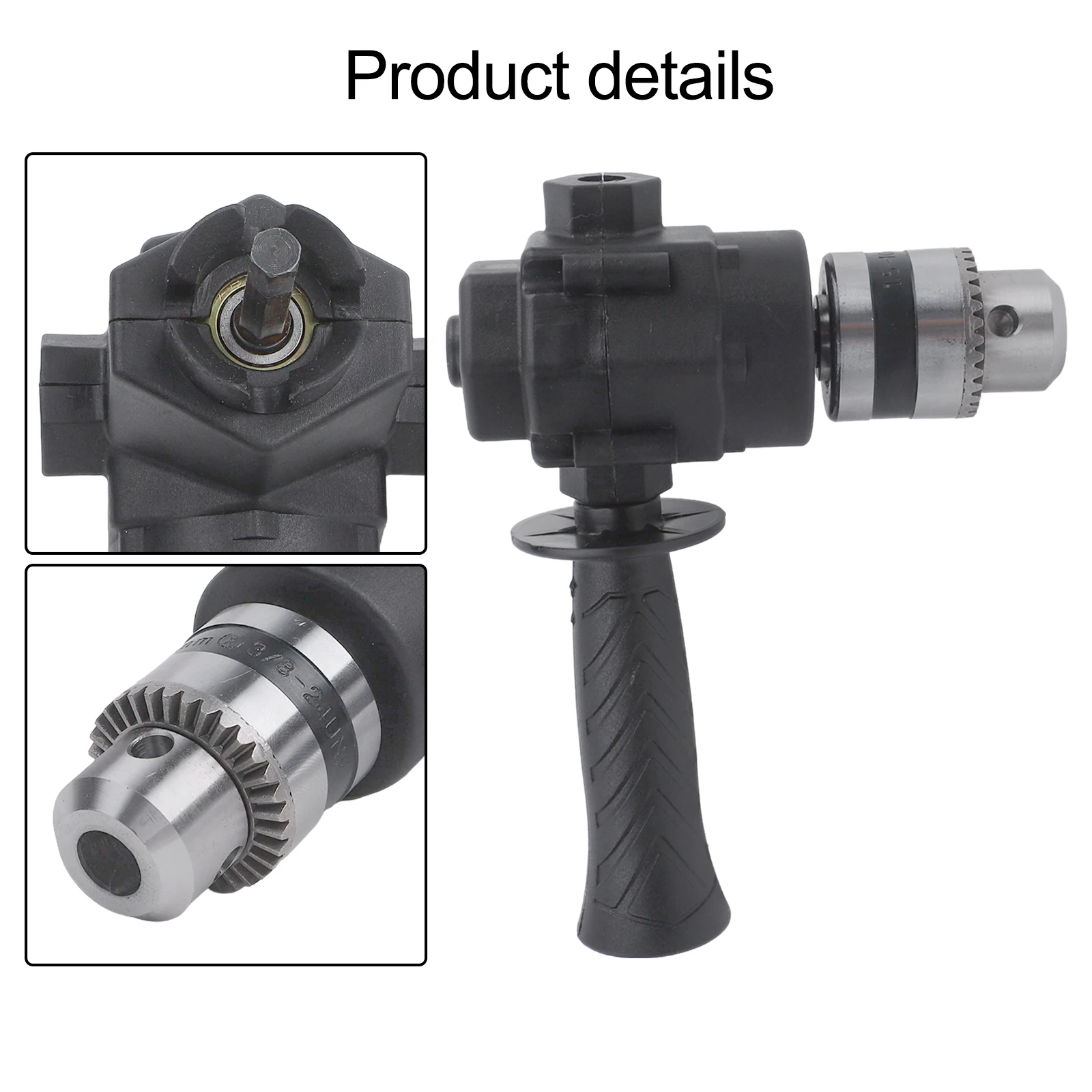 Bend Extension Tool Right Angle Drill Adapter For Home Improvement Convenient Storage And Management Easy To Install