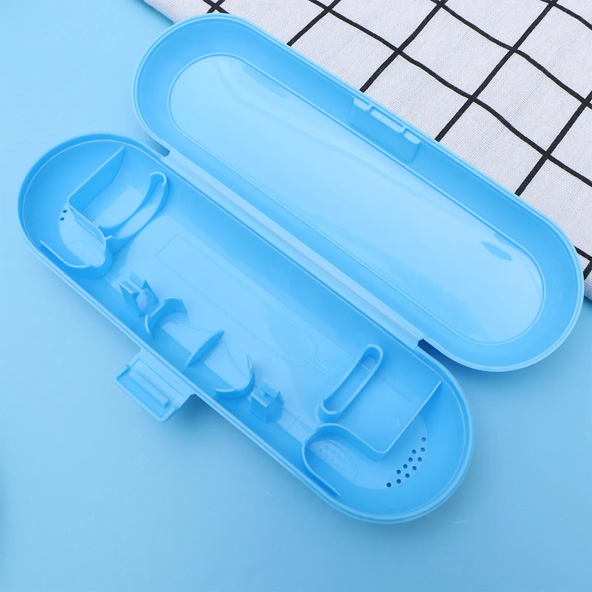 Electric Toothbrush Travel Case 2 Pack Portable Protective Storage Box for Clean Safe Outdoor Carry