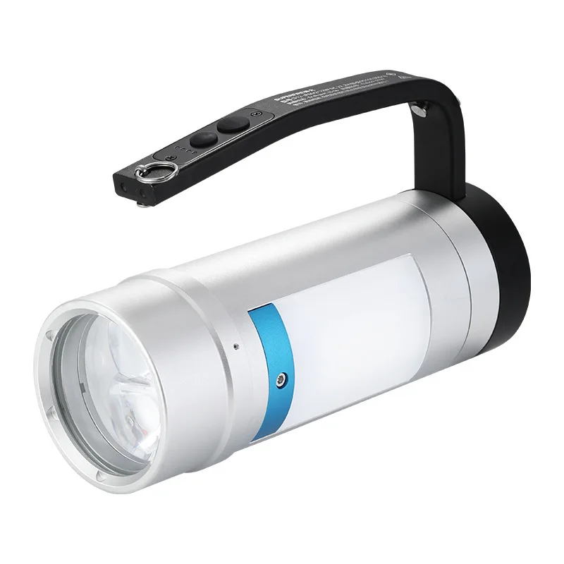 

Multifunctional explosion-proof flashlight, portable strong light searchlight, magnetic adsorption charging D12