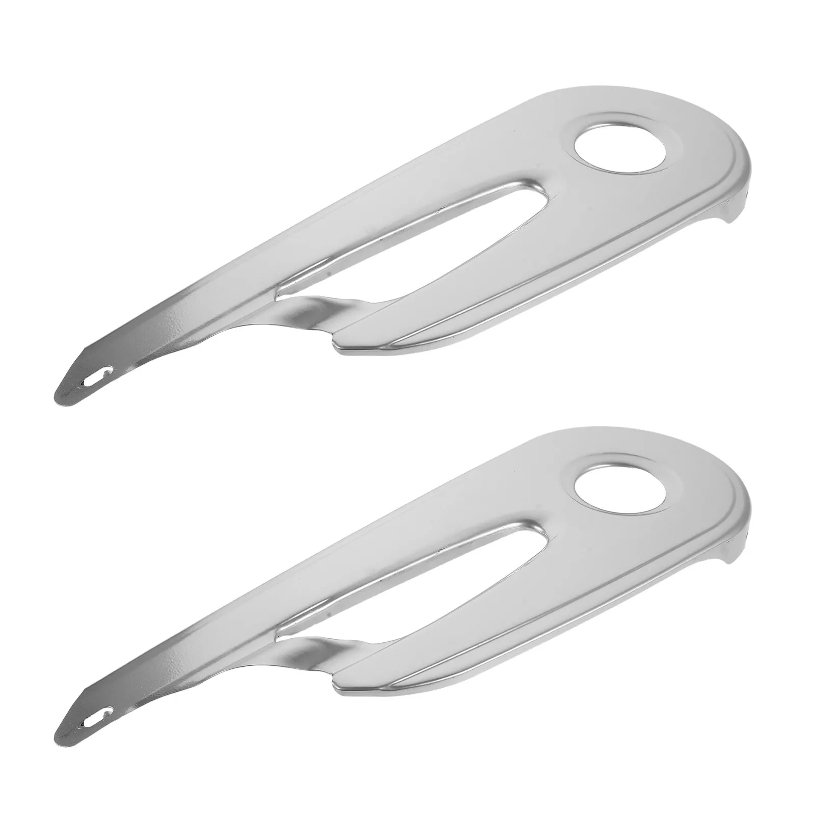 

2Pcs Bicycle Chain Guard Cover Metal Chainring Protector Easy Install Chain Cycling Accessories for Mountain Road