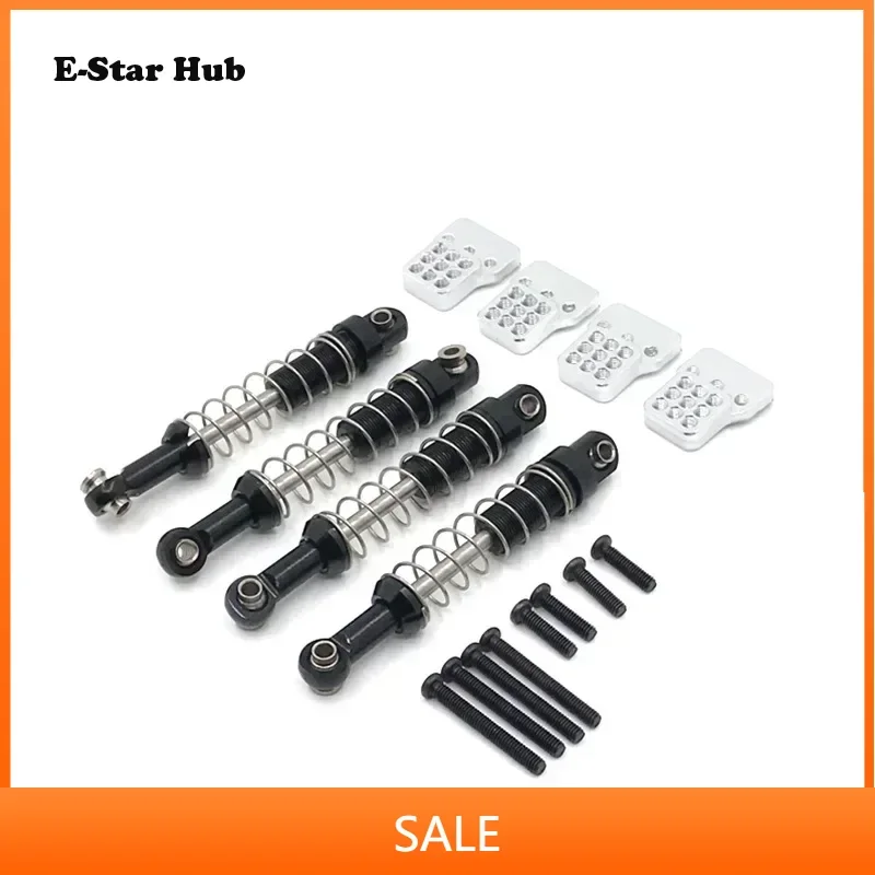 

Aluminum Alloy Shock Absorber with Extender Hard for WPL C14 C24 C34 C44 for MN D90 D91 MN45 MN96 MN99 MN99S RC Car