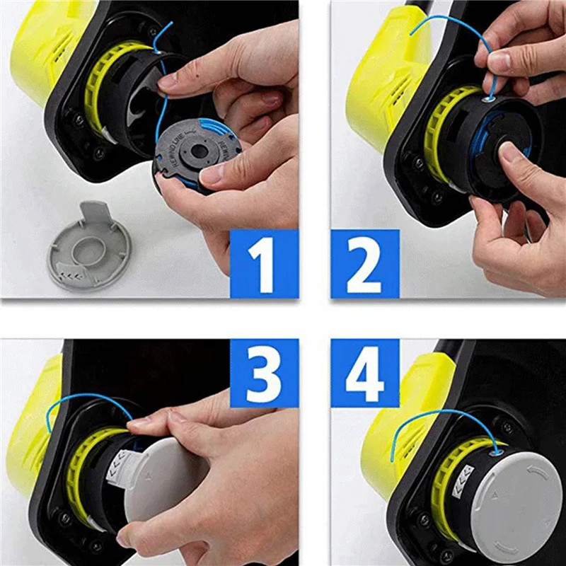 

A83I-12 Pack Replacement Spools For Ryobi One+ AC14RL3A 18V 24V 40V Cordless Trimmers, Weed Eater String Auto-Feed