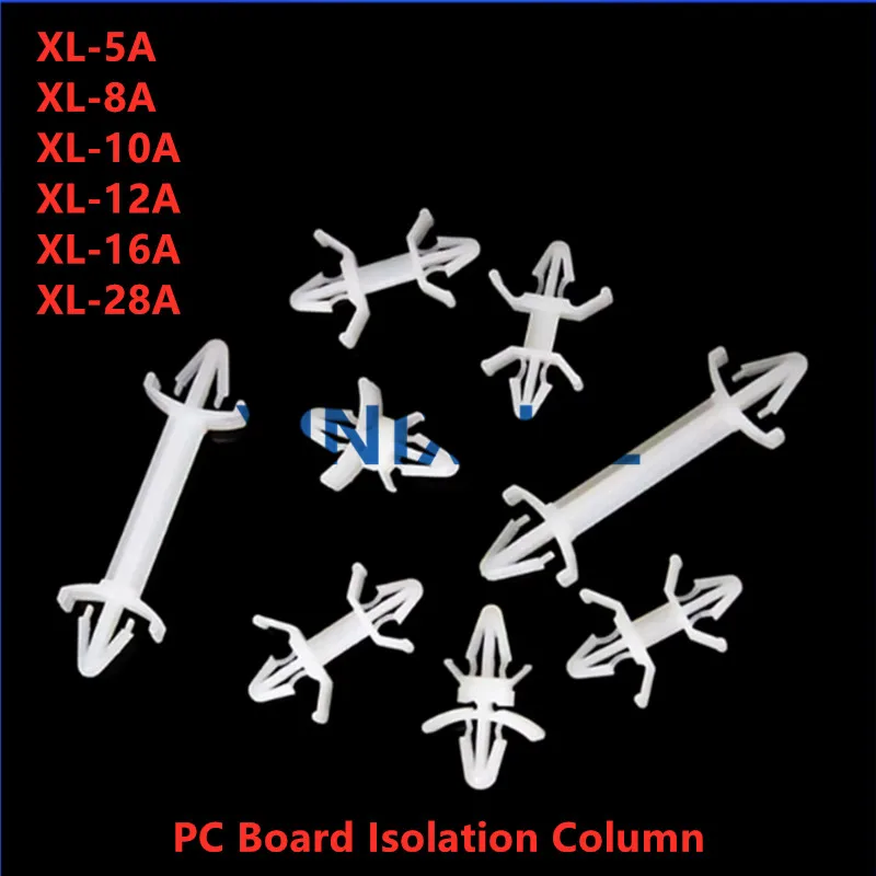 1000 pièces Colonnes d'isolation pour cartes PC XL-5A XL-8A XL-10A XL-12A/16A/28A, entretoises PCB, supports de cartes de circuit imprimé pour châssis d'avion, colonnes en nylon