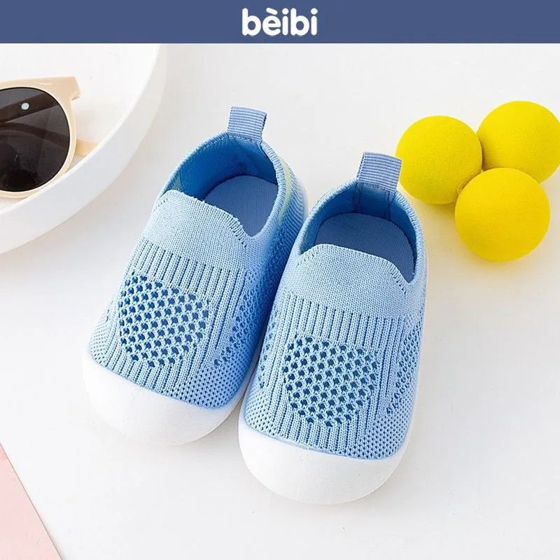Baby Spring/Summer Soft Sole Socks Shoes Mesh Unisex Baby Anti Slip Floor Socks Children's 0-3T Lightweight Soft Walking Shoes