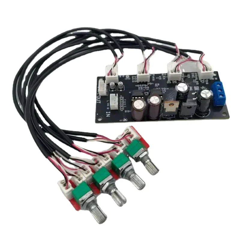 Sotamia บอร์ดขยายเสียง NE5532, บอร์ดสำหรับโฮมเธียเตอร์เครื่องขยายเสียงก่อนเสียงเพลงเสียงแหลมควบคุมระดับเสียง