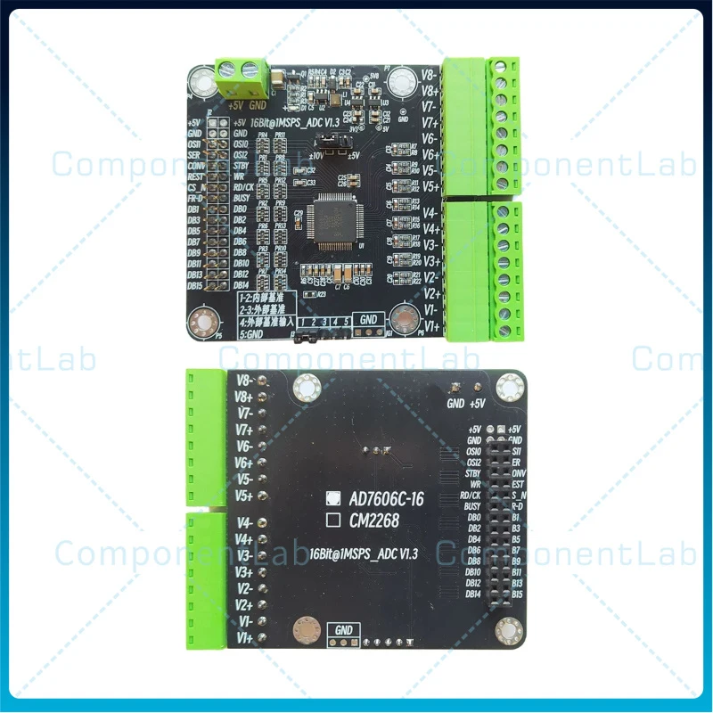 

AD7606C-16 Data Acquisition Module 16-bit ADC 8-Channel Simultaneous Sampling 1MSPS