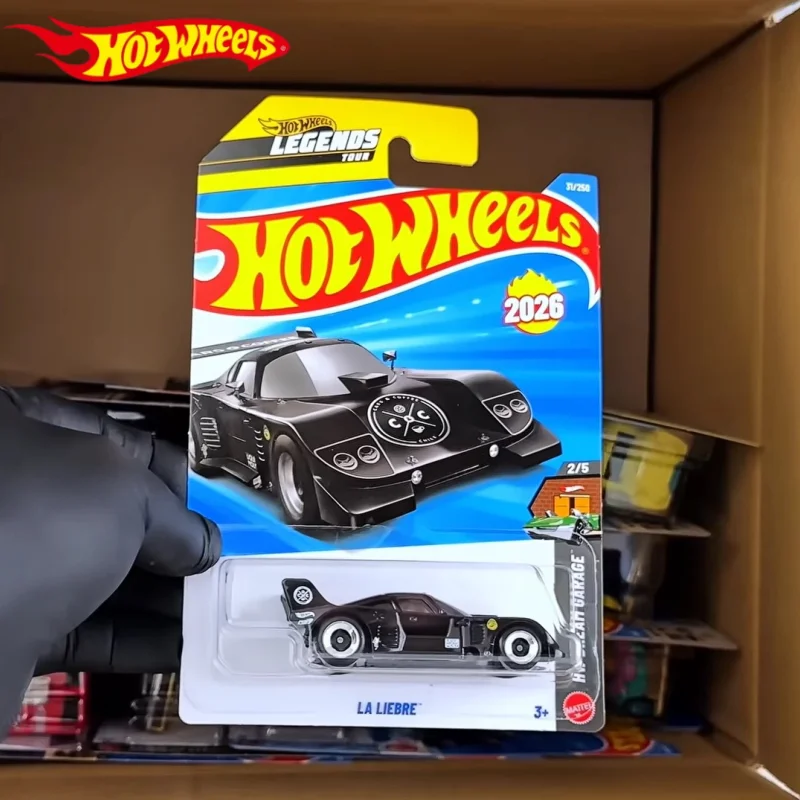Hot Wheels 2026 C Caso Escala 1:64 Ferrari F40 Porsche 911 Mazda Rx-7 Liga Die-Cast Veículo Modelo Carros Coletar Brinquedo de Presente de Festival