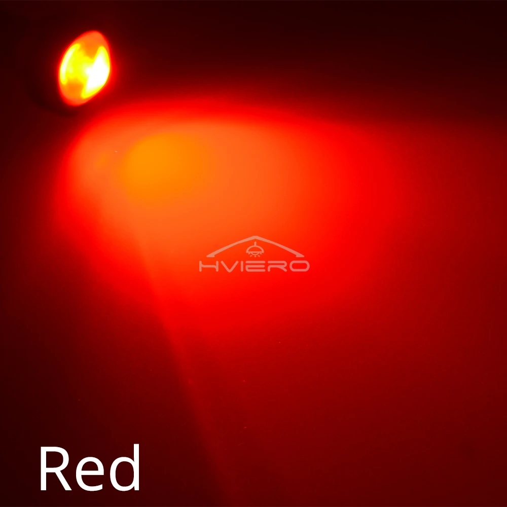 1X White Red Blue 18mm 23mm 12V Eagle Eye Light Daytime Running Backup Bulbs Car Auto Motor Led Turn Signal Waterproof Day Lamp