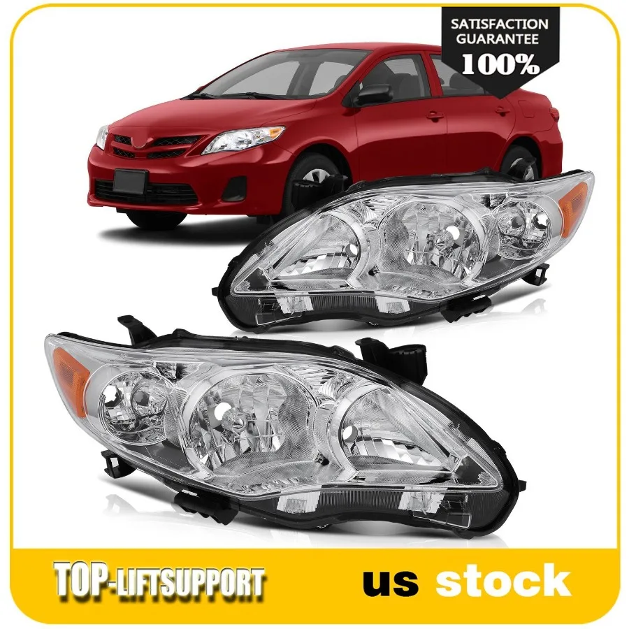 

Пара подходит для 2011-2013 гг., для передних фар Corolla в сборе, левый + правый