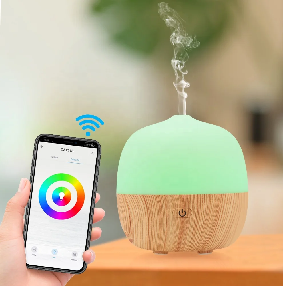 رذاذ ذكي محمول للزيوت العطرية الباردة بالموجات فوق الصوتية، ناشرات رائحة صغيرة محمولة