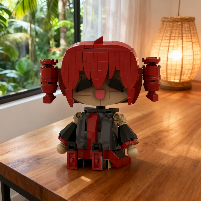 279pcs MOC Kasane Teto Small Version Ideas And CUUSOO Model Building Blocks Toy Construction Christmas Gift Craft 3D Birthday