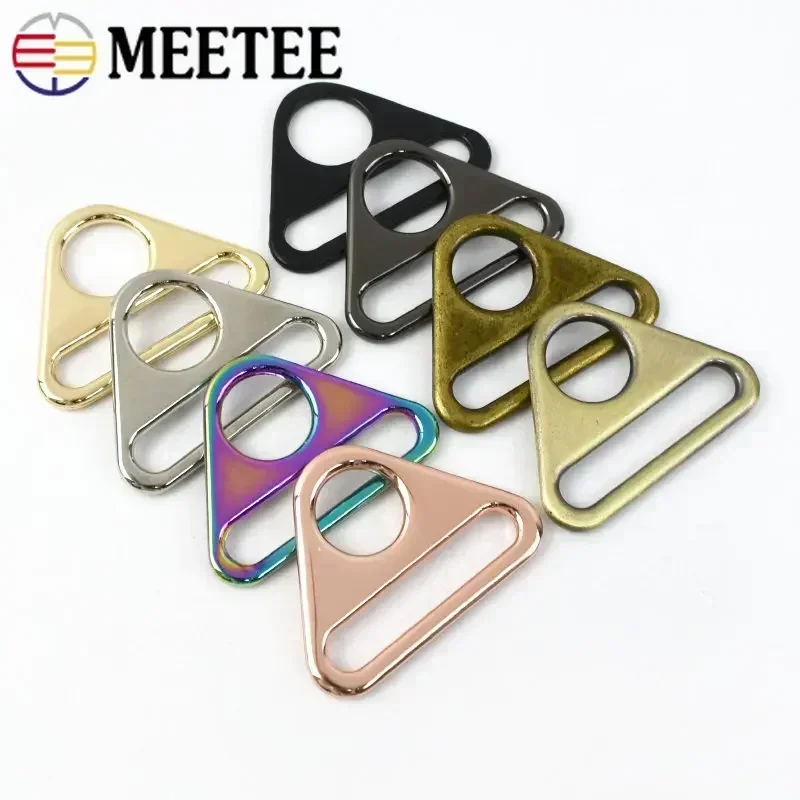 5/10Pcs 20/25/32/38mm Metal Buckles for Bag Bikini Bra Clasp Strap Buckle Hooks Anti-skid Belt Ring Button Hardware Accessories