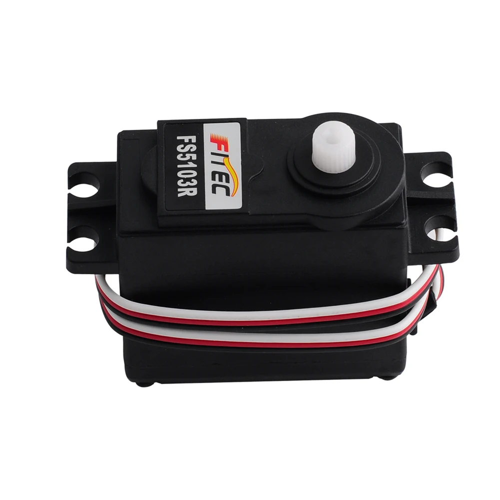 Feetech FS5103R 3kg.cm อะนาล็อก เซอร์โว 360 °   การหมุนอย่างต่อเนื่อง 25T แขนเซอร์โวสําหรับ Arduino Raspberry Pi RC รถหุ่นยนต์ DIY