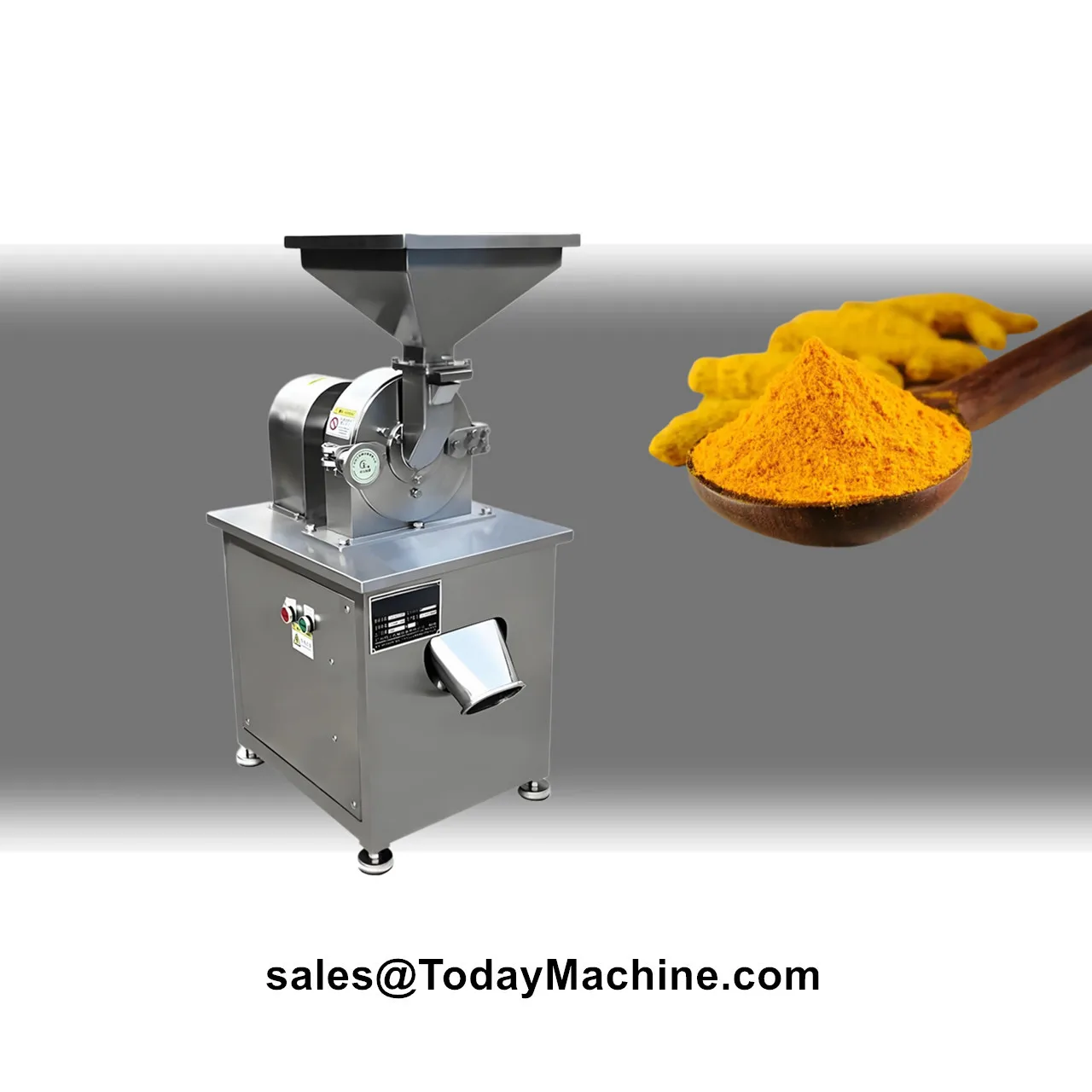Automatic Chili Sugar Bean Pulverizer Spice Universal Pulverizer Fine Pepper Powder Grinding Machine