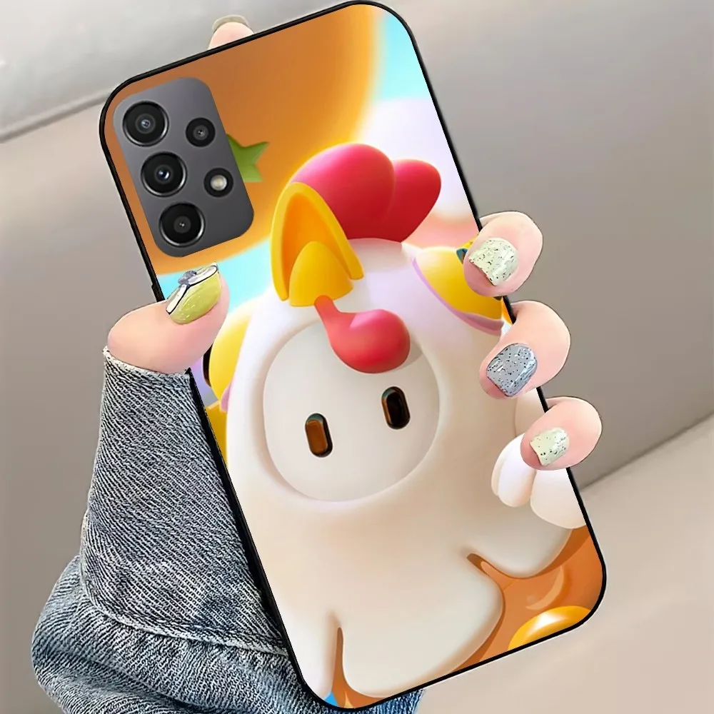 Funny Cute G-Guys Fall Game Phone Case For Samsung Galaxy A52 A53 A71 A30 S A72 A73 A80 A91 Shell