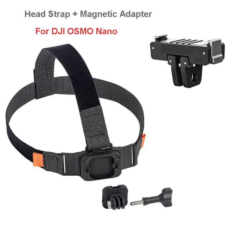 STARTRC Magnetische Hoofdband Mount Voor Gopro 13/12/11 Insta360 ACE PRO 2/X5/4 Hoofdband Houder Voor DJI OSMO Nano Camera Accessoire