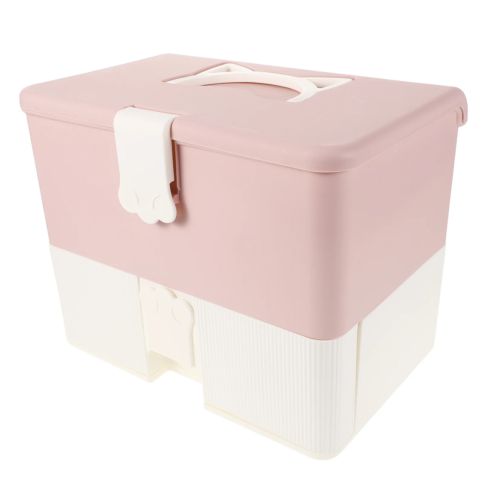 

Портативная коробка-органайзер для ногтей, двухслойный чехол для хранения лака для ногтей большой емкости, держатель для маникюрных инструментов, органайзер для принадлежностей для волос