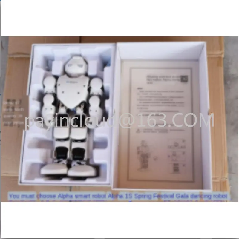 

Used Alpha Intelligent Robot Alpha1S Spring Festival Gala Dancing Robot The shell is slightly worn and the color is newer