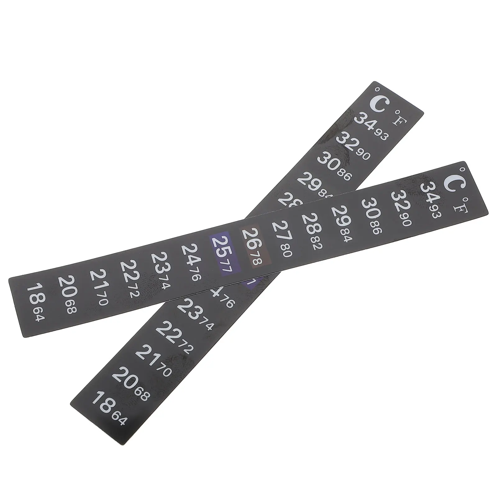 2 قطعة ملصق ميزان الحرارة الرقمي شرائط درجة الحرارة عالية الدقة لاختبار جرة التخمير تخمير تصميم عملي آمن