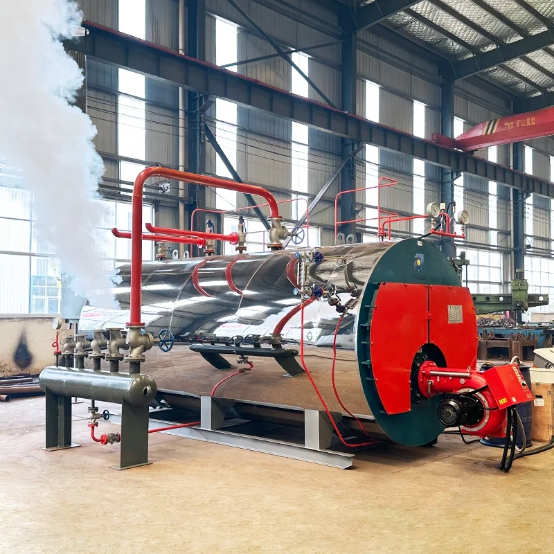 China Boiler 0.5 1 2 3 4 5 6 8 10Ton Natural Gas GLP LPG Diesel Bunker Fuel Oil Fired Steam Boiler Price