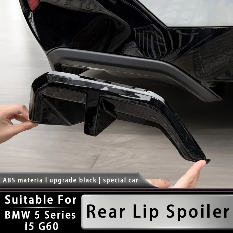 

For BMW 5 Series i5 G60 2024 Rear Bumper Diffuser Tail Lip Side Splitter Body Kits Exterior Moding Rear Spoiler Accessories