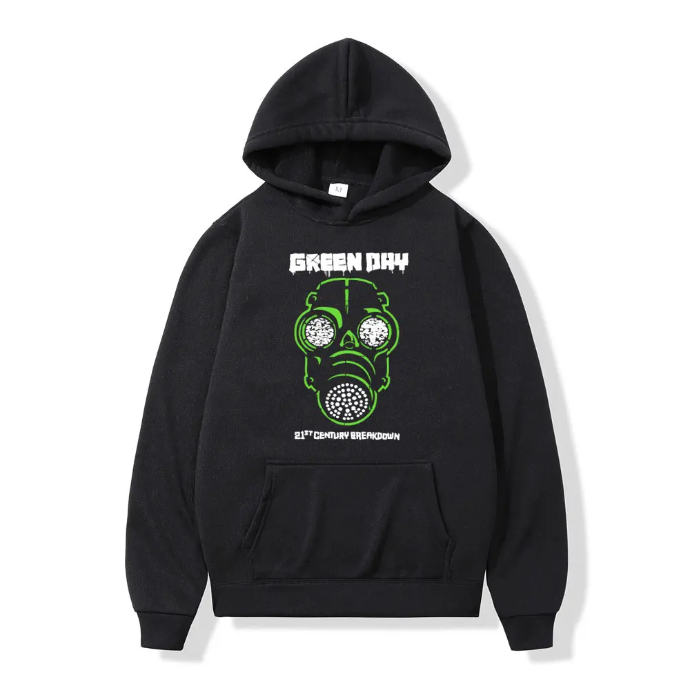 

Punk Bands Green Day Desian Printed Hoodies Men Women Hip Hop Rock Gothic Sweatshirts High Quality Fashion Oversized Pullovers