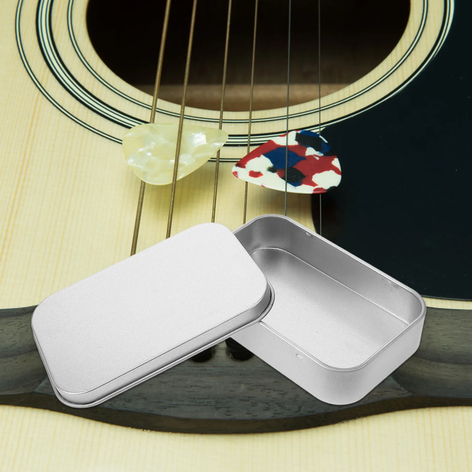 

Guitar Pick Storage Box Portable Waterproof Shockproof Organizer For Guitar Bass Ukulele Picks Holder Container Accessory