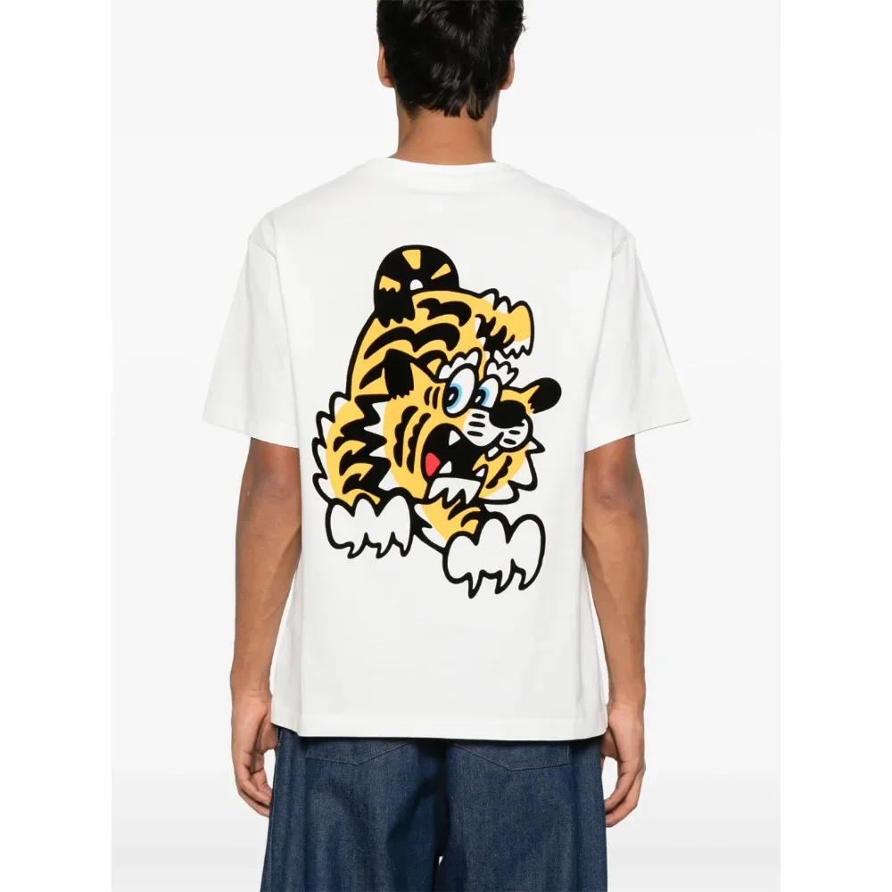 

Men's T-shirt Unisex Onitsuka Tiger Cartoon Printed Motorcycle Harajuku Funny T Shirt Oversized Y2k Graphic Top Tees Graphic
