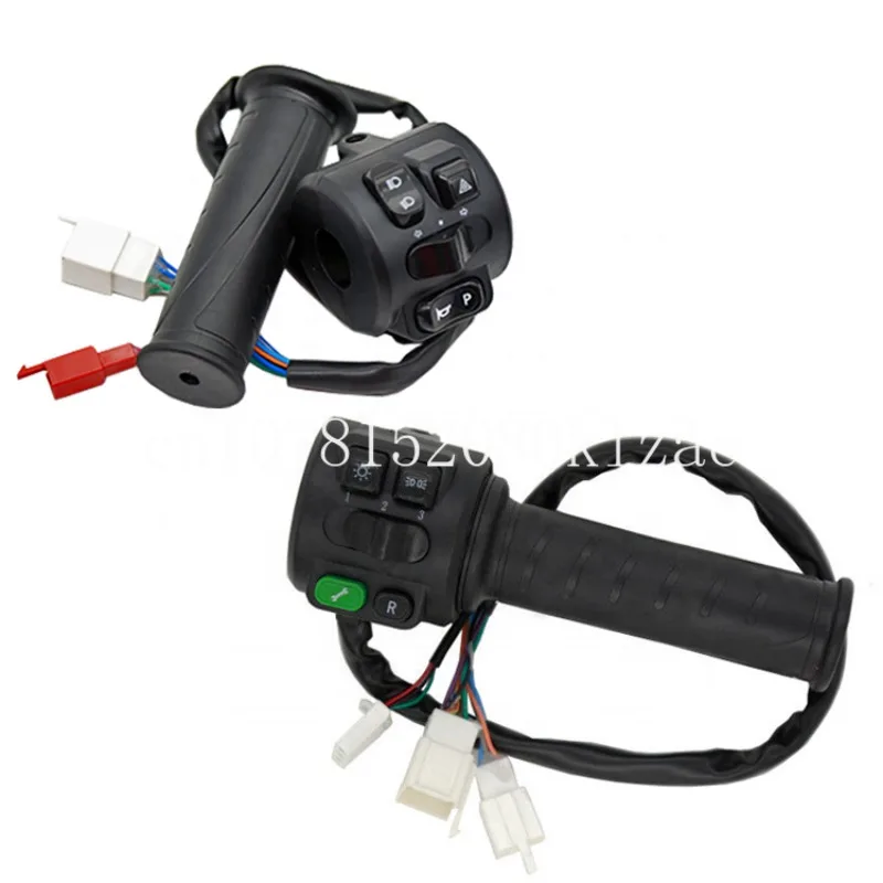 Multifunktion aler elektrischer Motorrad-Gas kombination schalter