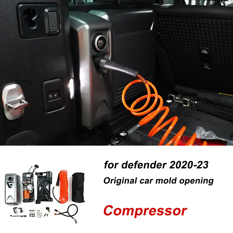 Interior Parts Electric Portable Air Pump Defender Compressor for Land Rover New Defender 110/90 Car Accessories