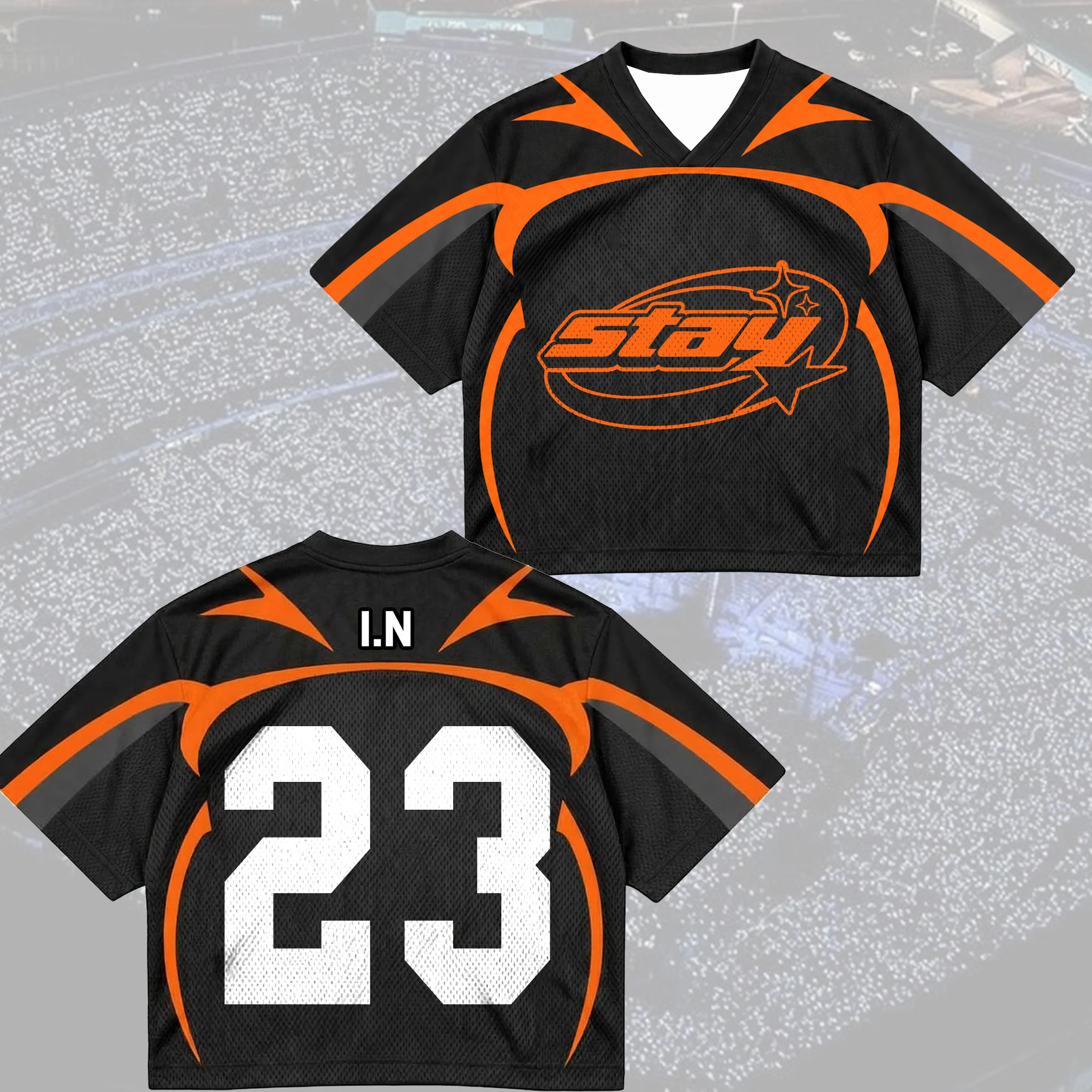 New Bold Stay Run It Sports Tribal Wave Jersey, Fan Gift, 3D Printed Casual Short Sleeved T-shirt Family Parent-child Outfit