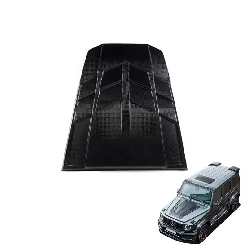 High Quality 2019 Year G Class Dry Carbon Fiber Material Front Hood  Bonnet  Fit For Mercedes Benz W464 G63 G500 G350