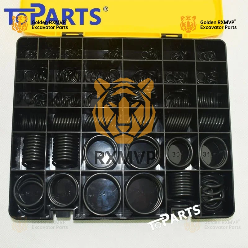 Hydraulic NBR Rubber O-ring Seal Kit Box 270-1528