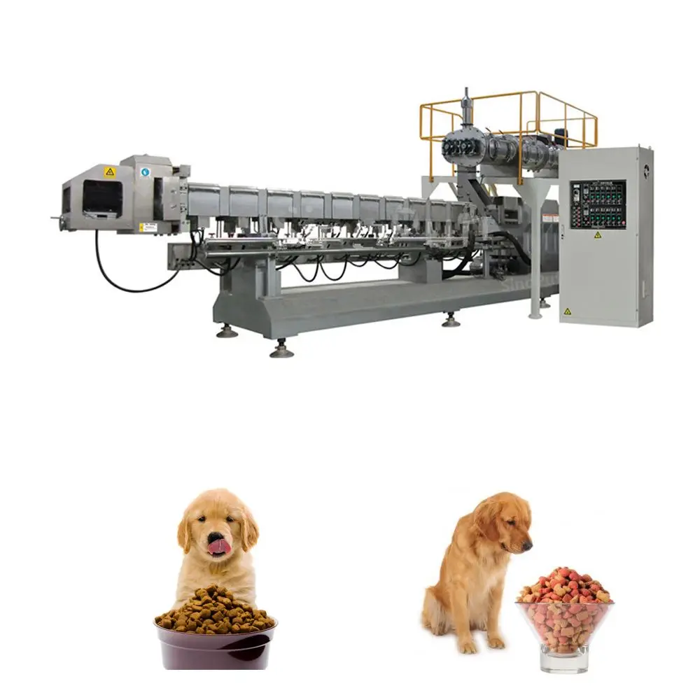 Pet Food Pellet Making Machine Electric Multi Function for Dog Cat Fish Floating Feed Production
