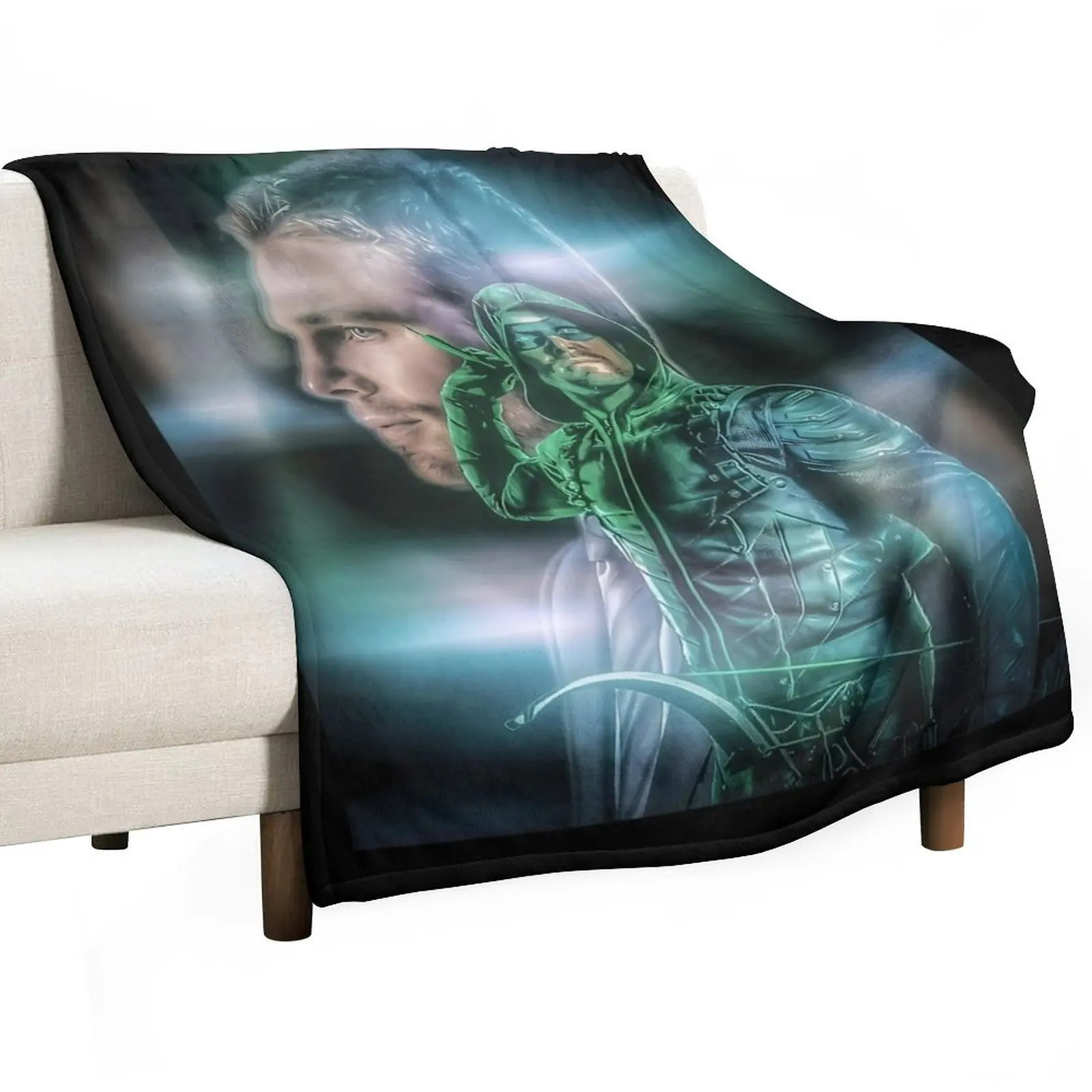 

Arrow - Oliver Queen Throw Blanket Cute Picnic Blankets