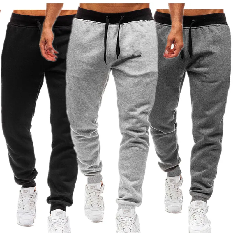 2024 Men Women Long Pants Autumn and Winter Mens Casual Fleece Sweatpants Soft Sports Pants Jogging Pants M-3XL