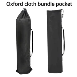 1pc Bundle pocket Oxford Tripod Outdoors Folding Lying Chair Cool mat Storage bag Elongated bundle opening Storage bag