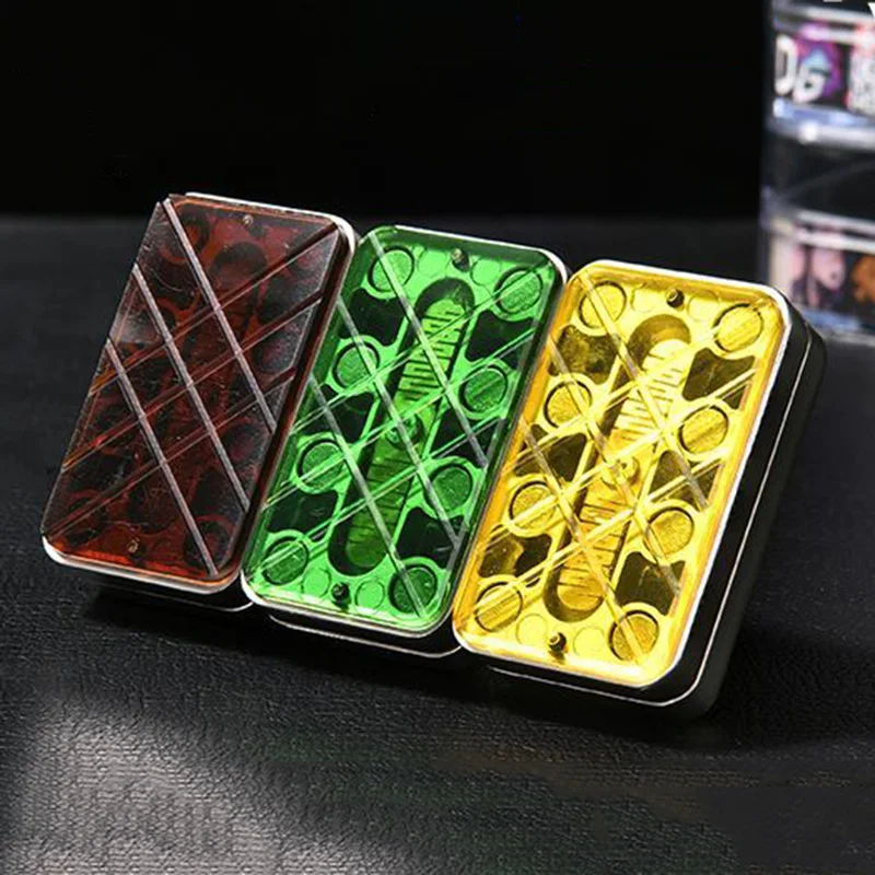 Metal Unlimited Pushing Slider Fidget Toys Novel Magnetism Fidget Slider ADHD Desk Magnet Toy for Anxiety and Stress Relief